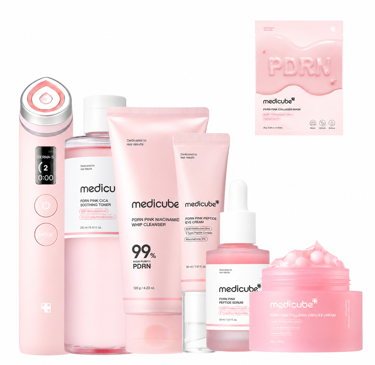 PDRN Pink Glow Home Aesthetic Full Set