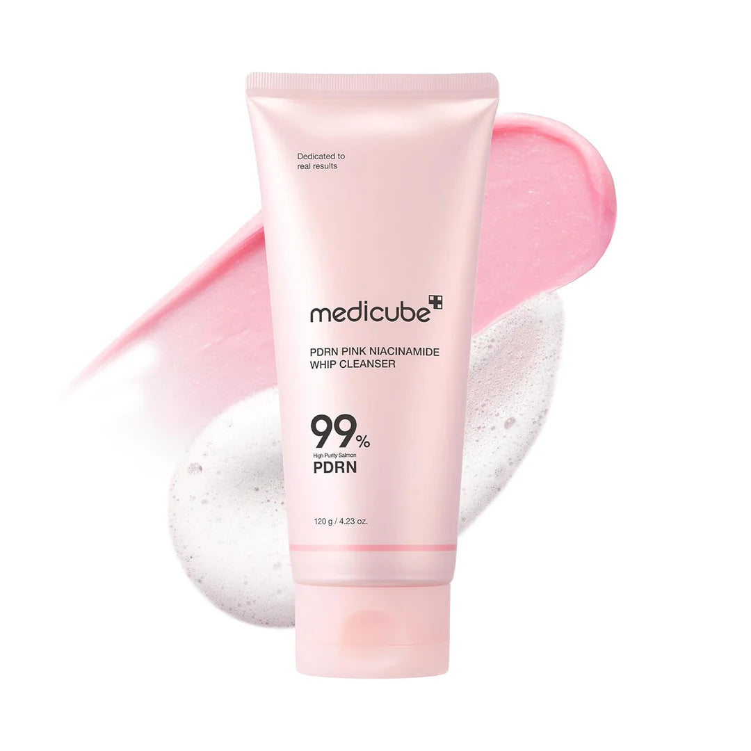 Medicube PDRN Pink Niacinamide Whip Cleanser